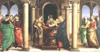 The Presentation in the Temple (Oddi altar, predella)