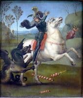 Saint George Fighting the Dragon
