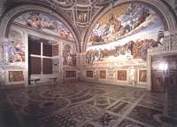 View of the Stanza della Segnatura