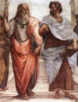 The School of Athens (detail 1) (Stanza della Segnatura)