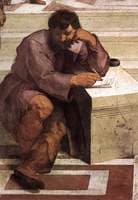 The School of Athens (detail 2) (Stanza della Segnatura)