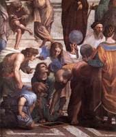 The School of Athens (detail 3) (Stanza della Segnatura)