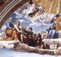 La Disputa (detail 9) (Stanza della Segnatura)