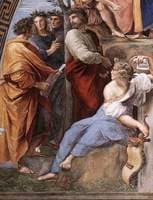 The Parnassus (detail 11) (Stanza della Segnatura)