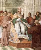 Gregory IX Approving the Decretals (Stanza della Segnatura)