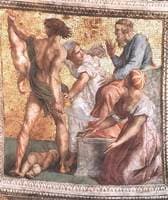 The Judgment of Solomon (ceiling panel) (Stanza della Segnatura)
