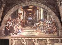 The Expulsion of Heliodorus from the Temple (Stanza di Eliodoro)