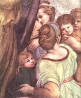 The Mass at Bolsena (detail 4) (Stanza di Eliodoro)