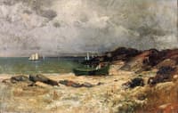 A Gray Day by the Sea
