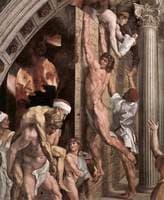The Fire in the Borgo (detail 1) (Stanza dell'Incendio di Borgo)