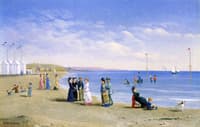 Beach Scene, Trouville-sur-Mer