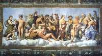 Psyche Received on Olympus (Villa Farnesina, Rome)
