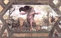The Creation of the Animals (Loggia on the second floor, Palazzi Pontifici, Vatican)