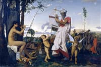 Anacreon, Bacchus, and Amor