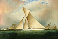 America's Cup Yacht 'Vigilant', 1893