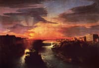 Sunset View - St. Anthony Falls, Minnesotta