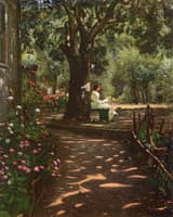 Lady Under a Tree