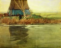 Canal Scene, Holland