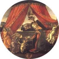 The Virgin and Child with Three Angels (Madonna del Padiglione)