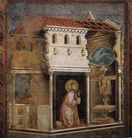 Legend of St Francis: 4. Miracle of the Crucifix (Upper Church, San Francesco, Assisi)