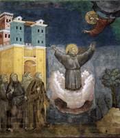 Legend of St Francis: 12. Ecstasy of St Francis (Upper Church, San Francesco, Assisi)