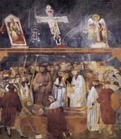 Legend of St Francis: 22. Verification of the Stigmata (Upper Church, San Francesco, Assisi)