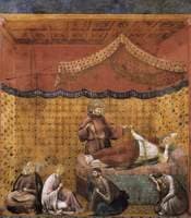 Legend of St Francis: 25. Dream of St Gregory (Upper Church, San Francesco, Assisi)