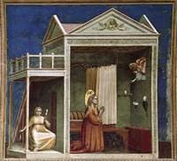 Scenes from the Life of Joachim: 3. Annunciation to St Anne