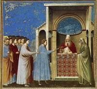Scenes from the Life of the Virgin: 3. The Bringing of the Rods to the Temple