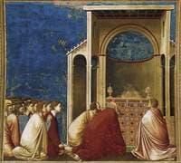Scenes from the Life of the Virgin: 4.The Suitors Praying