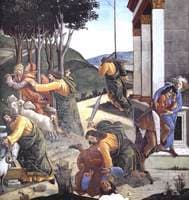 The Trials and Calling of Moses (detail 7)