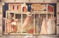 Scenes from the Life of St John the Evangelist: 3. Ascension of the Evangelist (Peruzzi Chapel, Santa Croce, Florence)