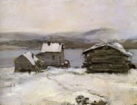 Winter in Lapland.