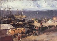 Arkhangelsk Port on Dvina.