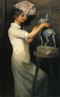 Portrait of Anna Vaughan Hyatt