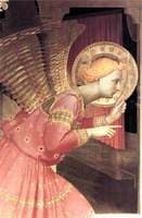 Annunciation (detail 1) (The Cortona Altarpiece)