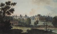 Palace in Tsaritsyno in the Vicinity of Moscow