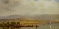 Landscape with Fisherman