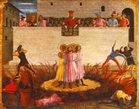 Saint Cosmas and Saint Damian Condamned (San Marco Altarpiece)