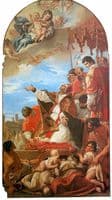 Pope Gregory the Great before the Virgin