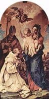 Appearance of Madonna with Child to Saints Bruno and Hugo