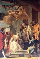 Communion and Martyrdom of Saint Lucia