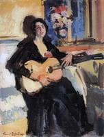 Lady with Guitar