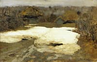 The Last Snow. Savvina Sloboda. Study