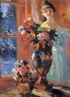 Still Life with Z. Pertseva's Portrait
