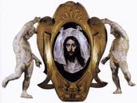 Escutcheon with St Veronica's Veil