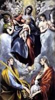 The Virgin and Child with Saint Martina and Saint Agnes