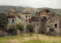 In the Vicinity of Bordighera, in the North of Italy