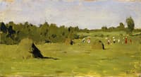 Haymaking. Study