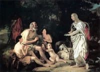 Erminia and the Shepherds. (Unfinished)